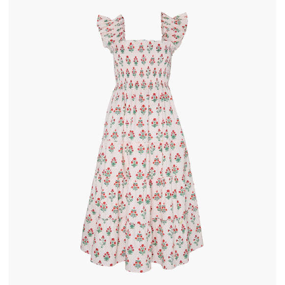 Hill House Dresses & Skirts - Hill House Home The Ellie Nap Dress - Poppy Block Print Poppy Block Print / S